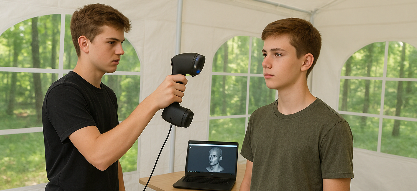 3D scan yourself – or a friend